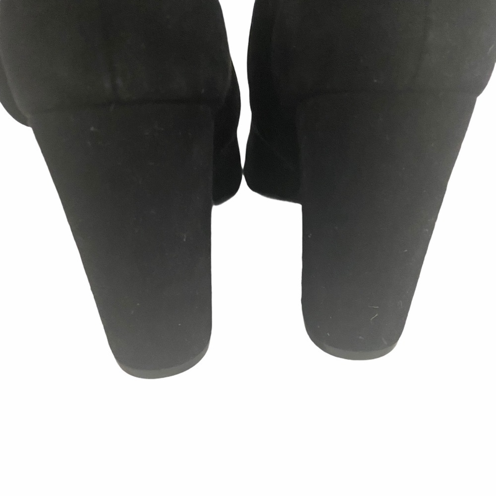 Ted Baker London Frillis Black Boot Ruffle Sz 40.5 - Picture 6 of 11